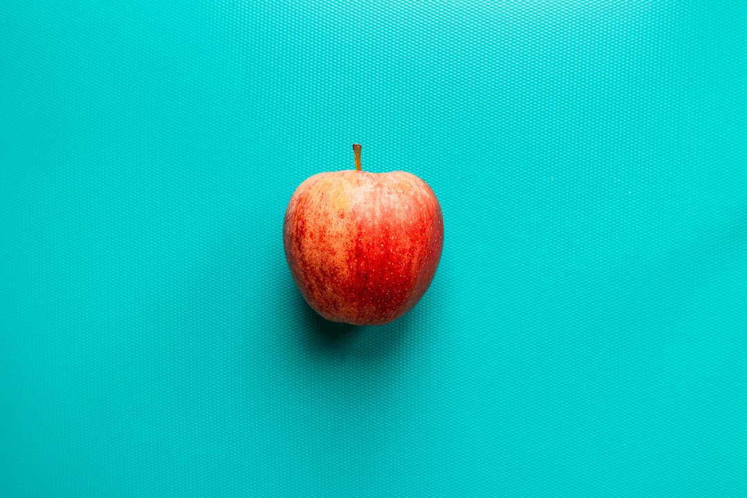 An apple